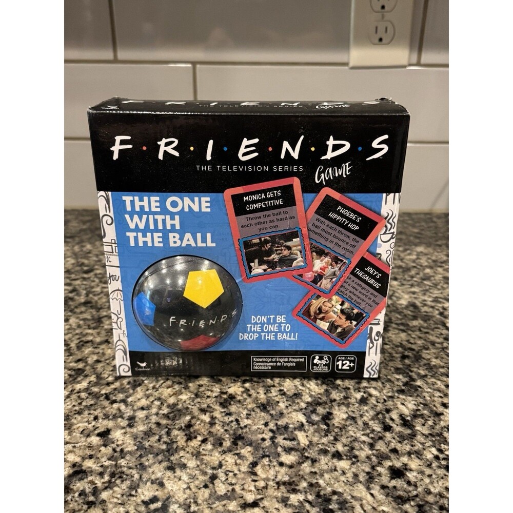Friends '90s Nostalgia TV Show The One with The Ball Party Game Teens and Adults